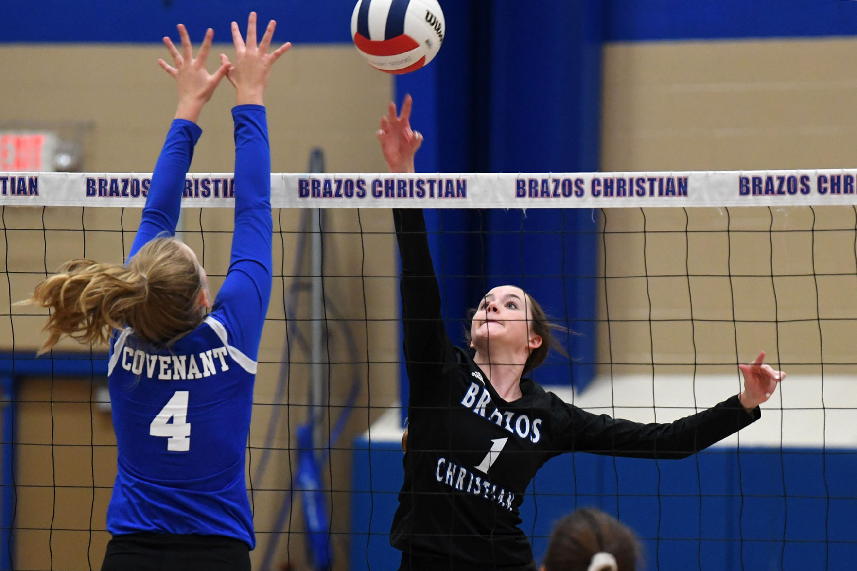 Brazos Christian vs. Conroe Covenant Christian volleyball